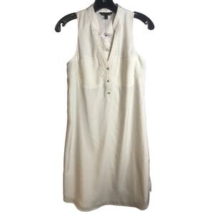 Express Cream Sleeveless Dress Size XS (Note possible flaw)